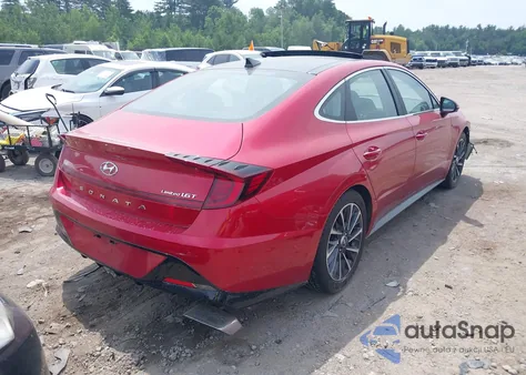 2021 Hyundai Sonata Limited из США, поврежденный, VIN 5NPEH4J29MH118885